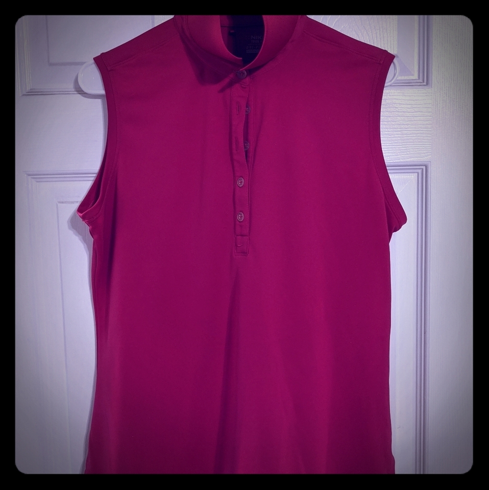 Nike Golf dri-fit women's sleeveless polo